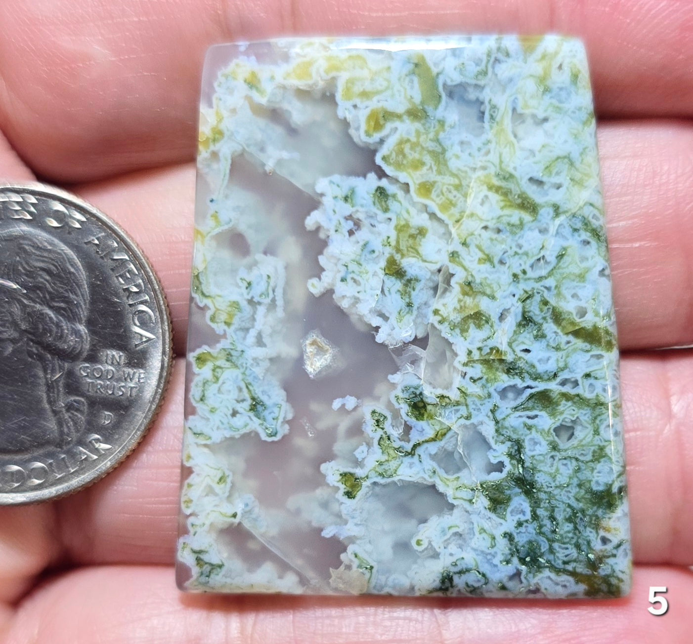#5 Indonesian Moss Agate