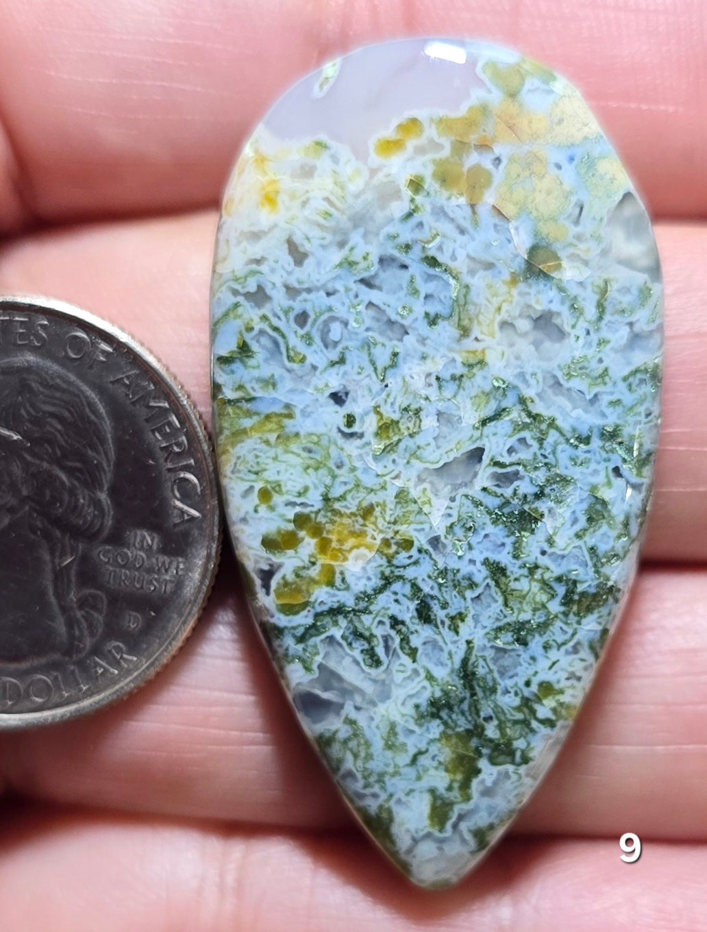 #9 Indonesian Moss Agate
