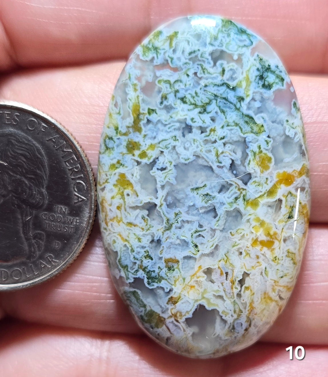 #10 Indonesian Moss Agate