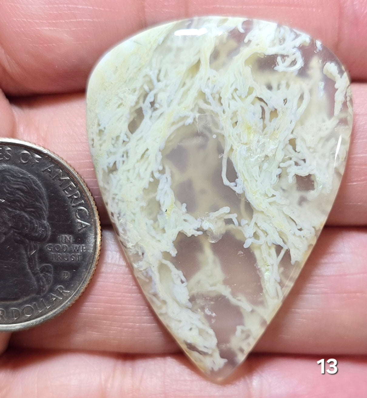 #13 Indonesian Moss Agate
