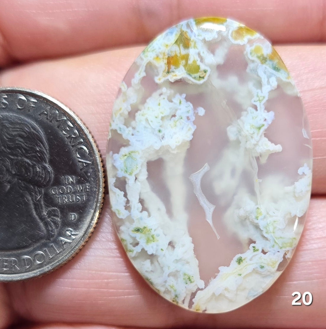 #20 Indonesian Moss Agate
