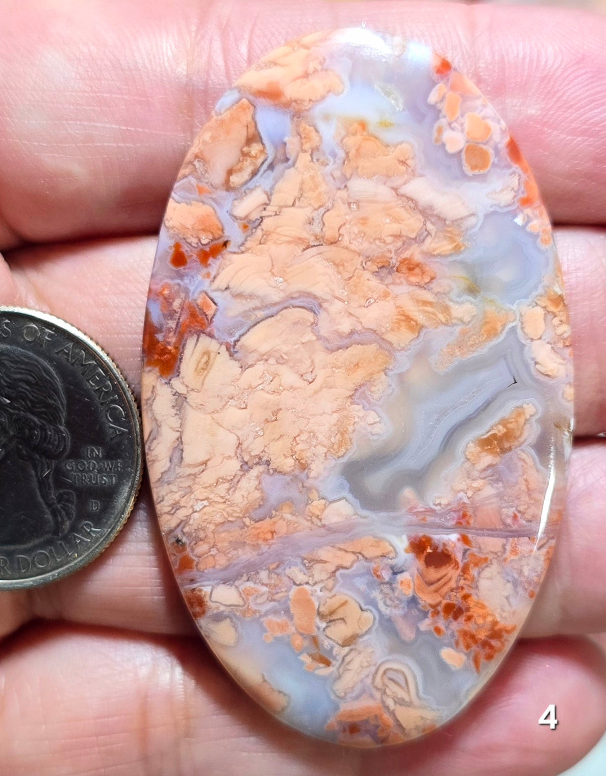 #4 Cotton Candy Agate