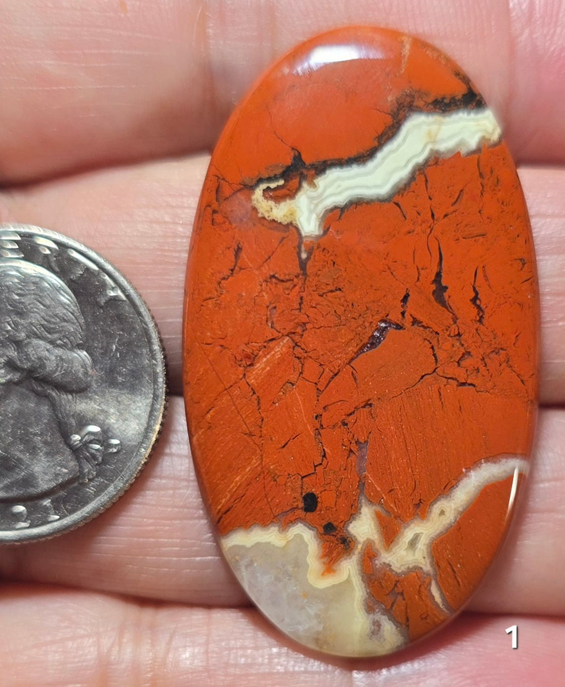 #1 Brecciated Red Jasper