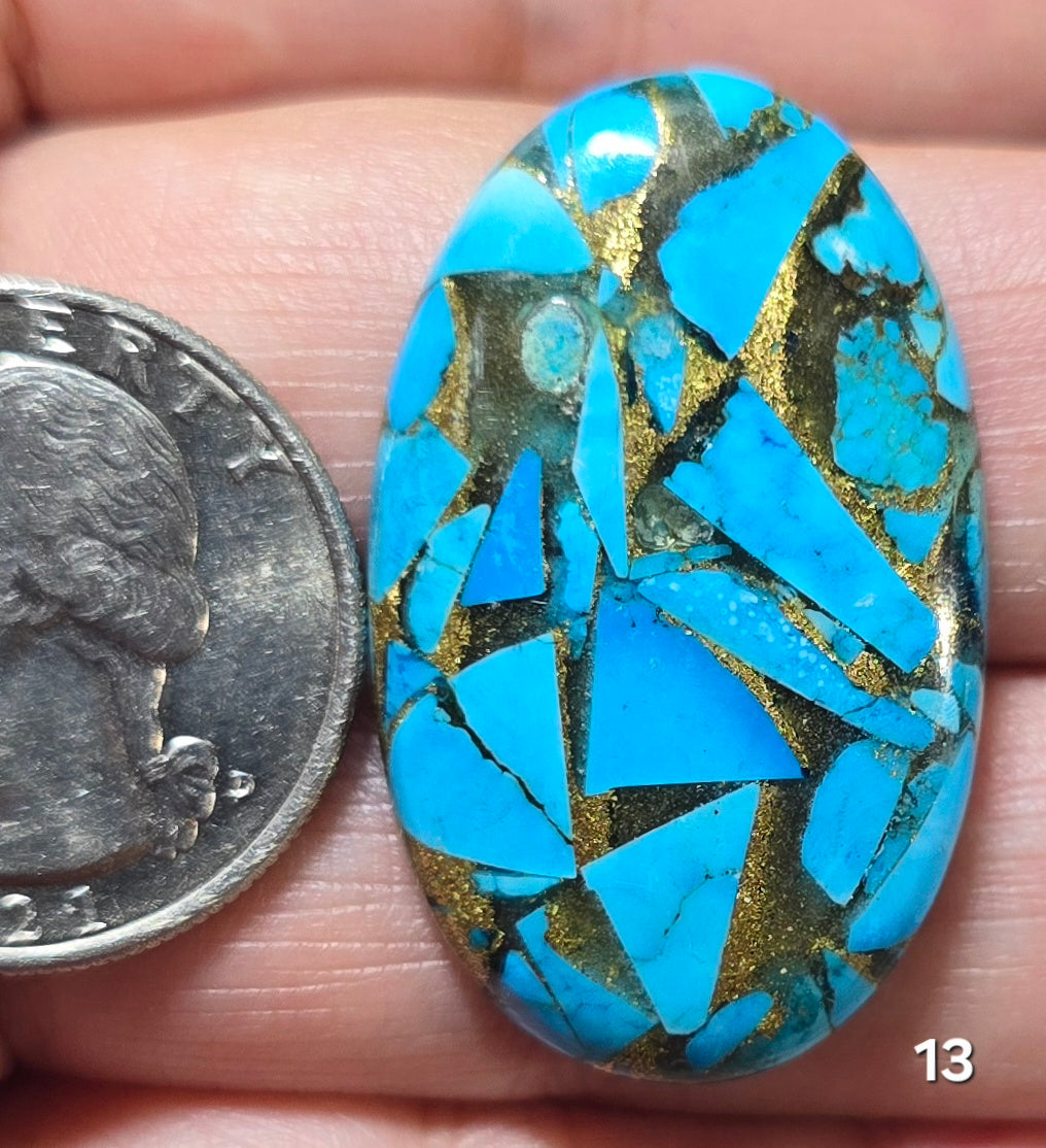 #13 Blue Copper Turquoise