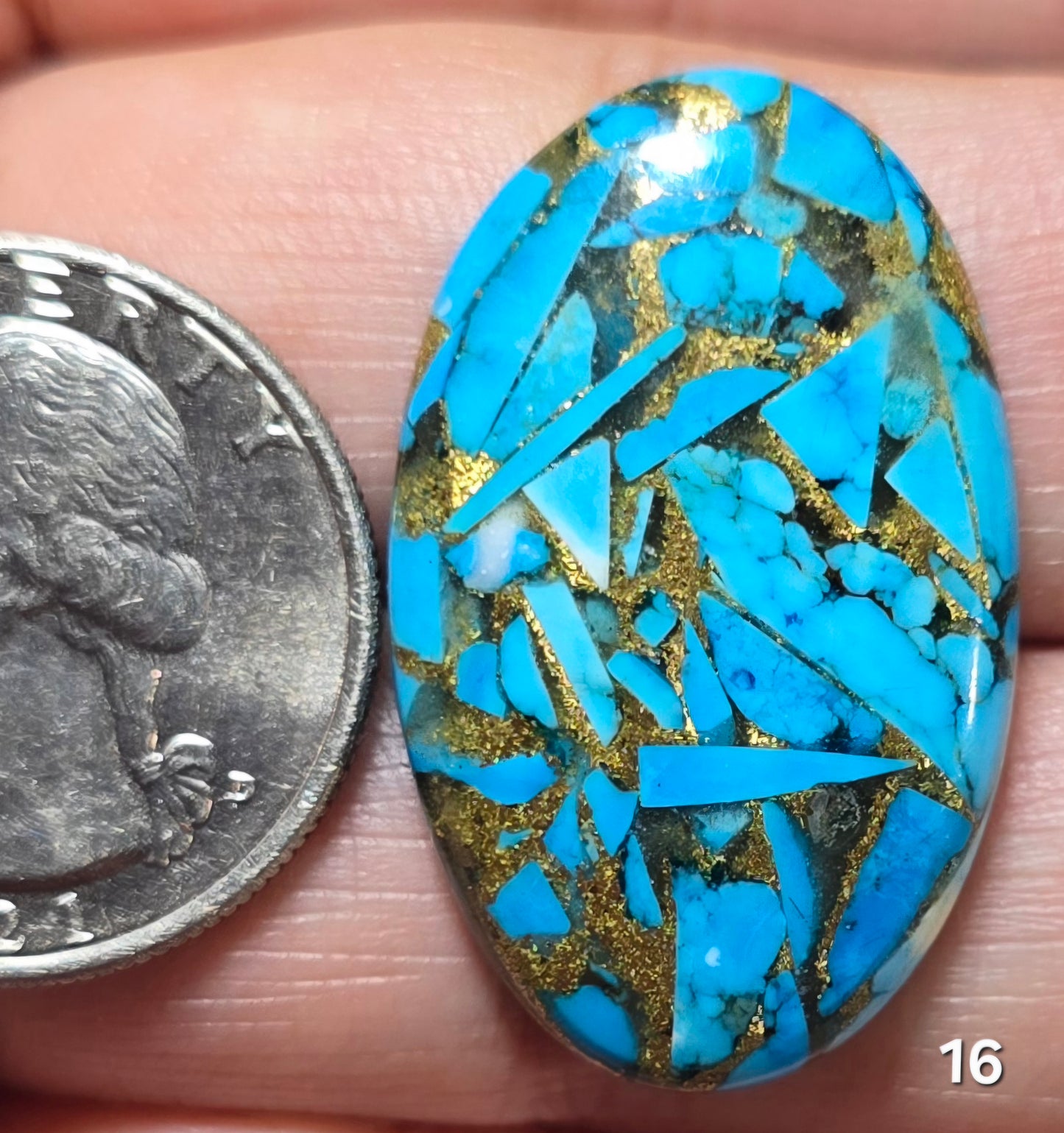 #16 Blue Copper Turquoise