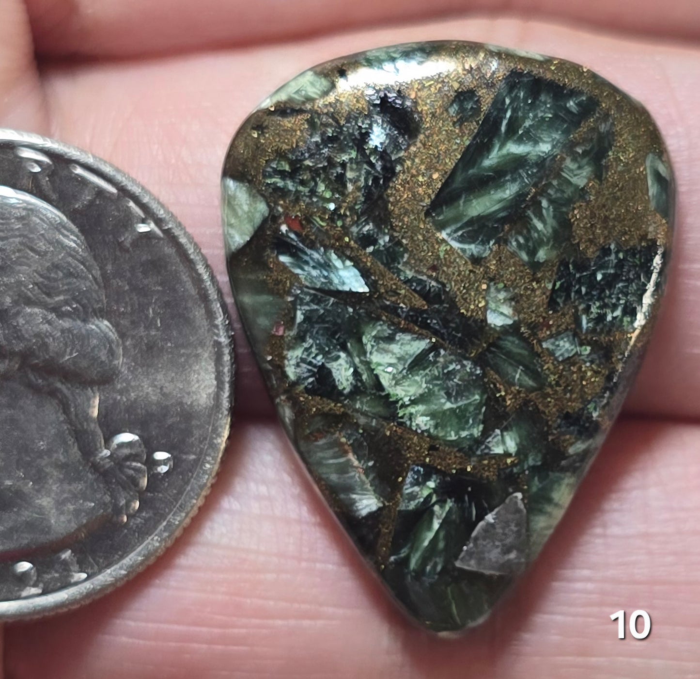 #10 Copper Seraphinite