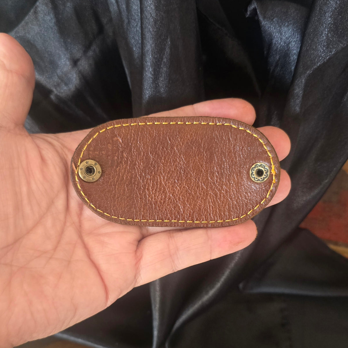 Tooled Leather Wild Rag Slide