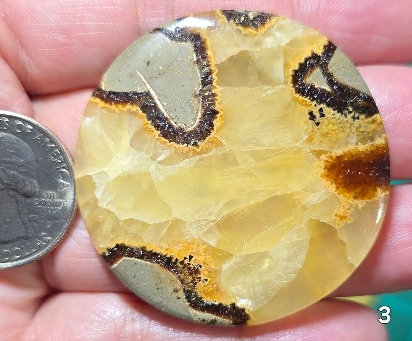#3 Yellow Septarian
