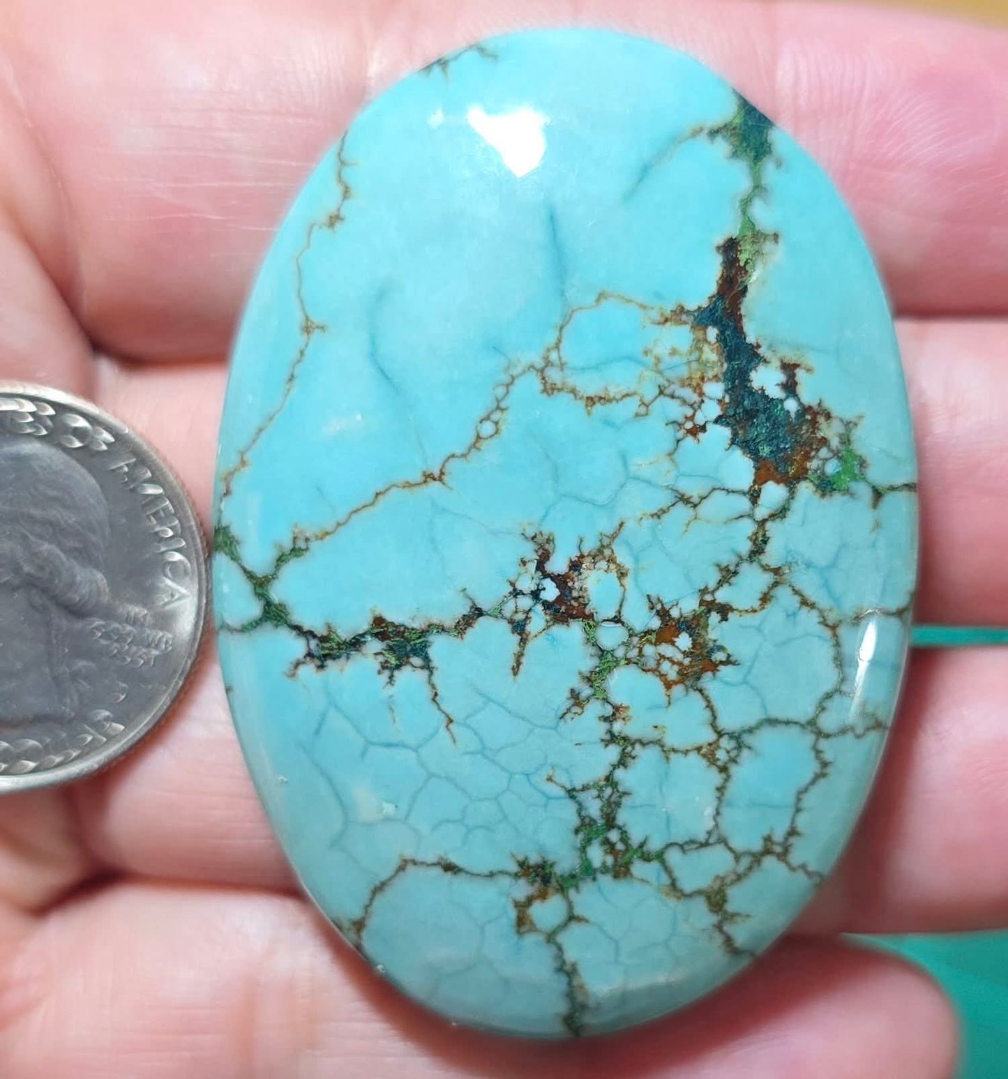HUGE Turquoise Magnesite