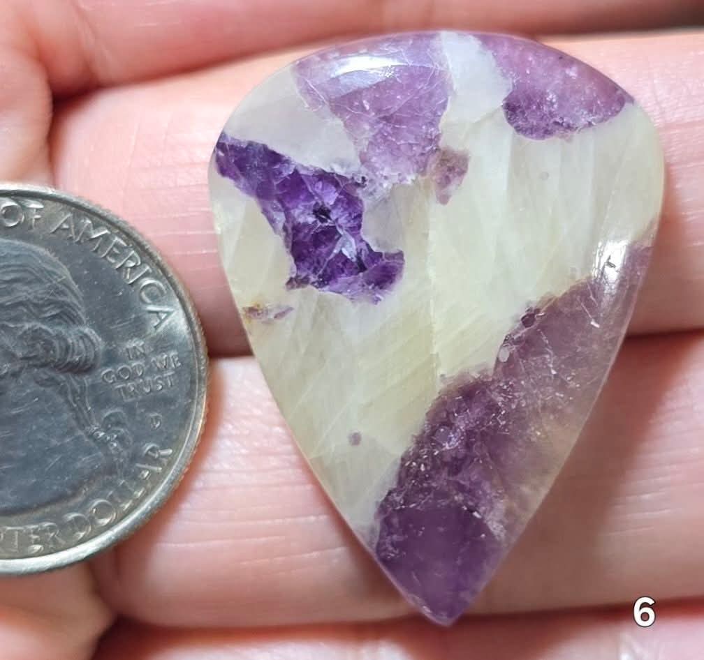 #6 Purple Fluorite Calcite
