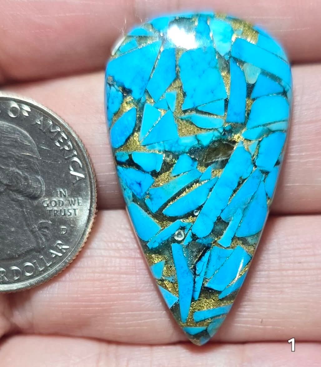 #1 Blue Mojave Turquoise