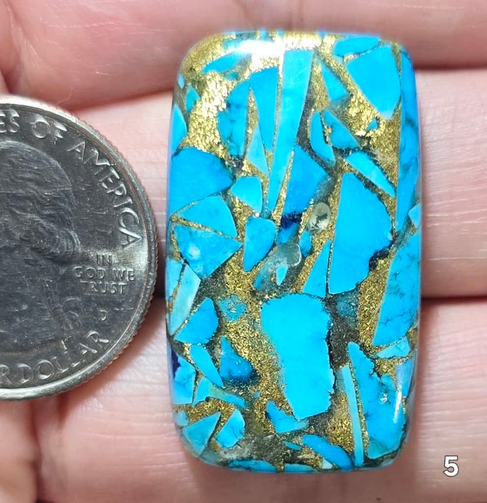 #5 Blue Mojave Turquoise