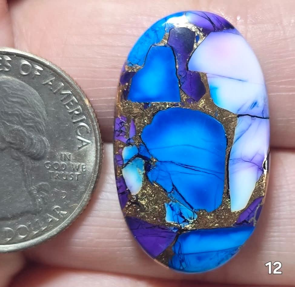 #12 Violet Blue Dahlia