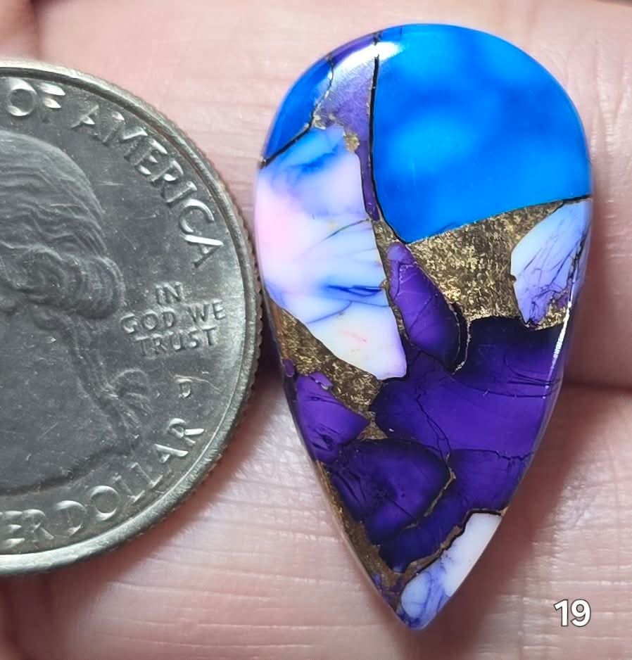 #19 Violet Blue Dahlia