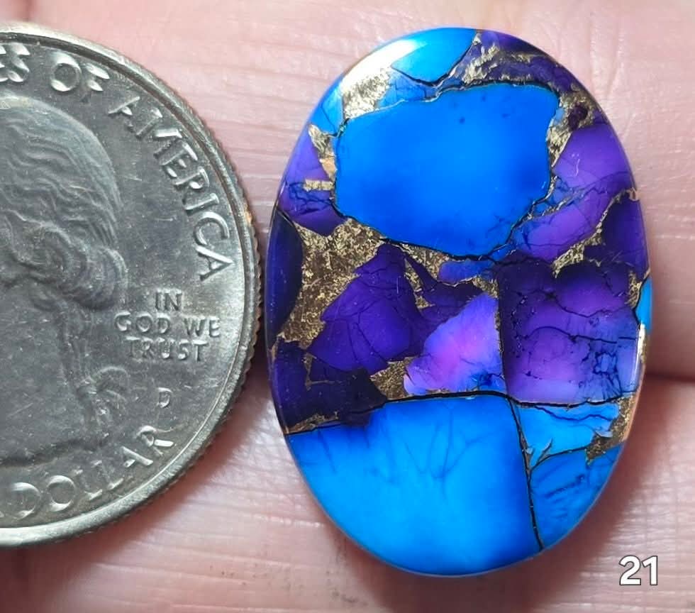 #21 Violet Blue Dahlia