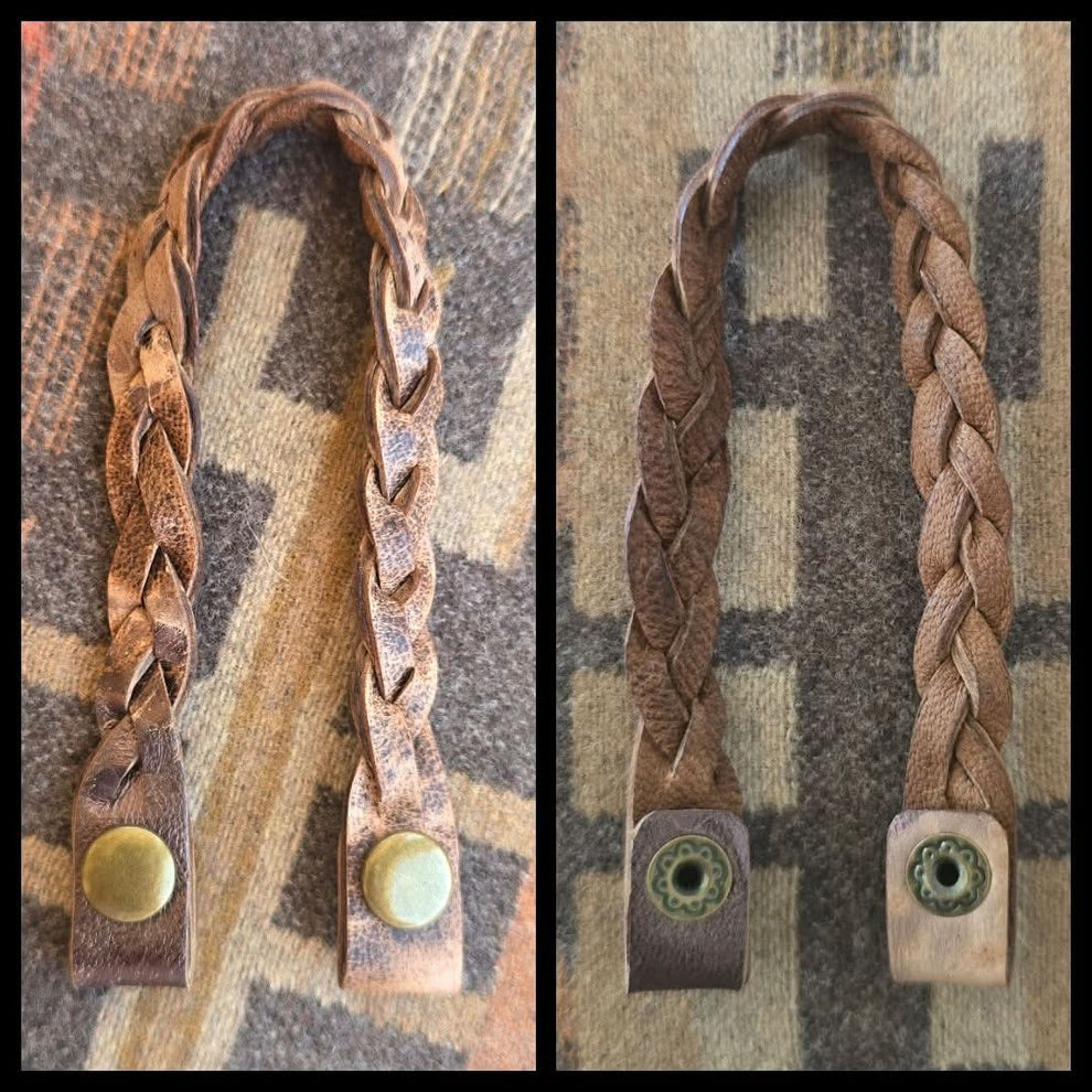 Distressed Metallic - lined