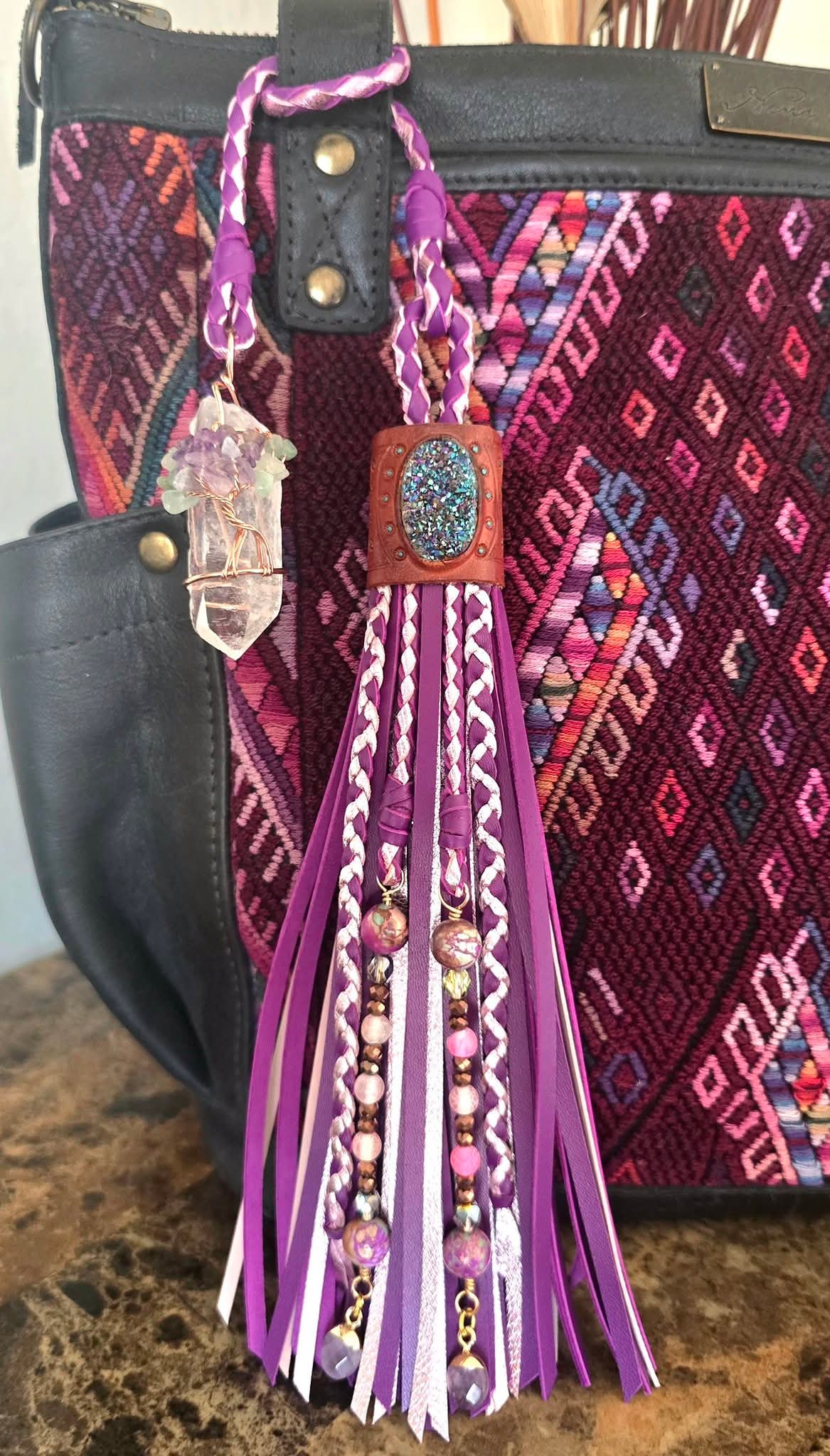 8" Tassel and Pendant