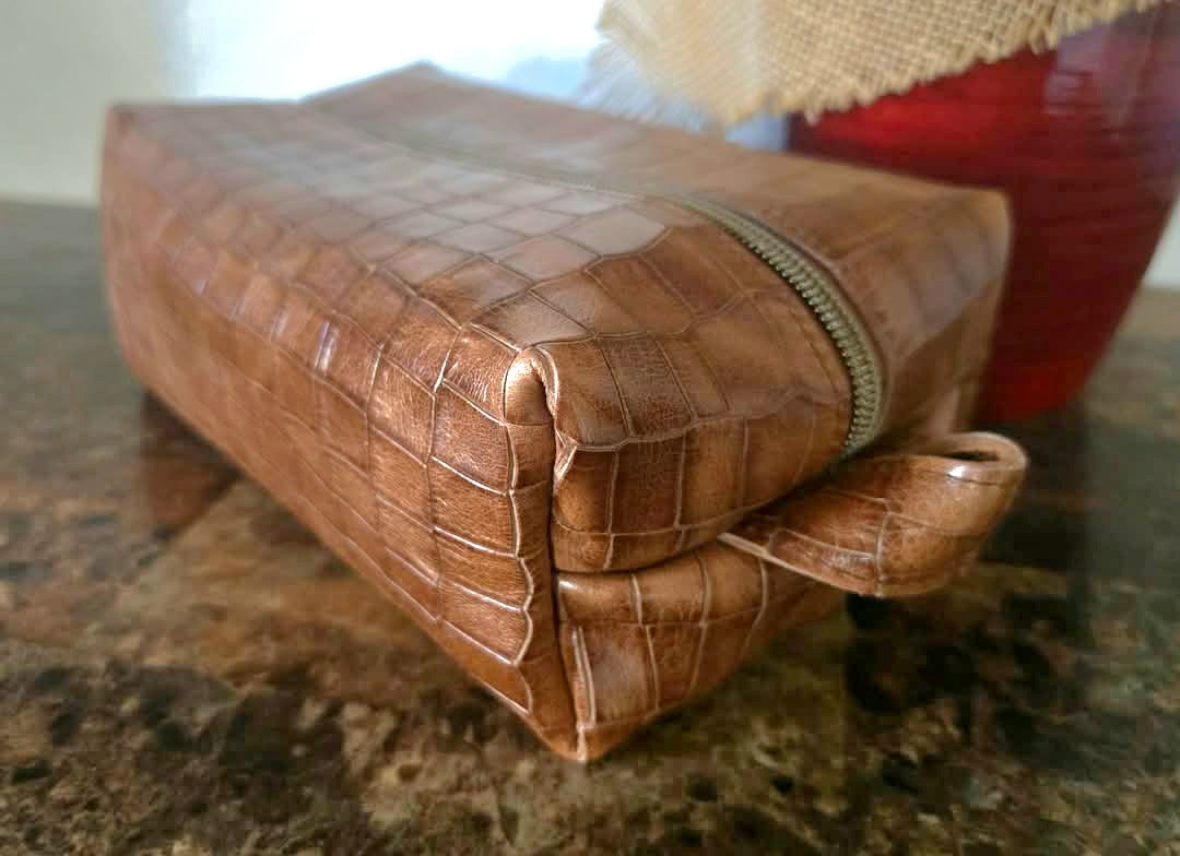 Full Croc Emossed Leather