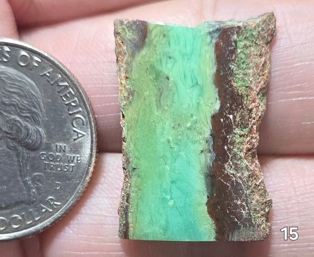 #15 Australian Chrysoprase Slice