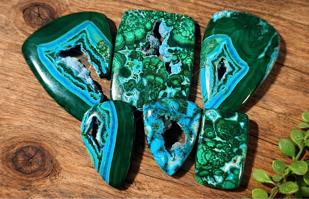 Chrysocolla Malachite Druzy