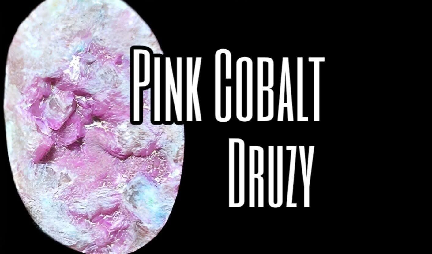 Pink Cobalt Druzy