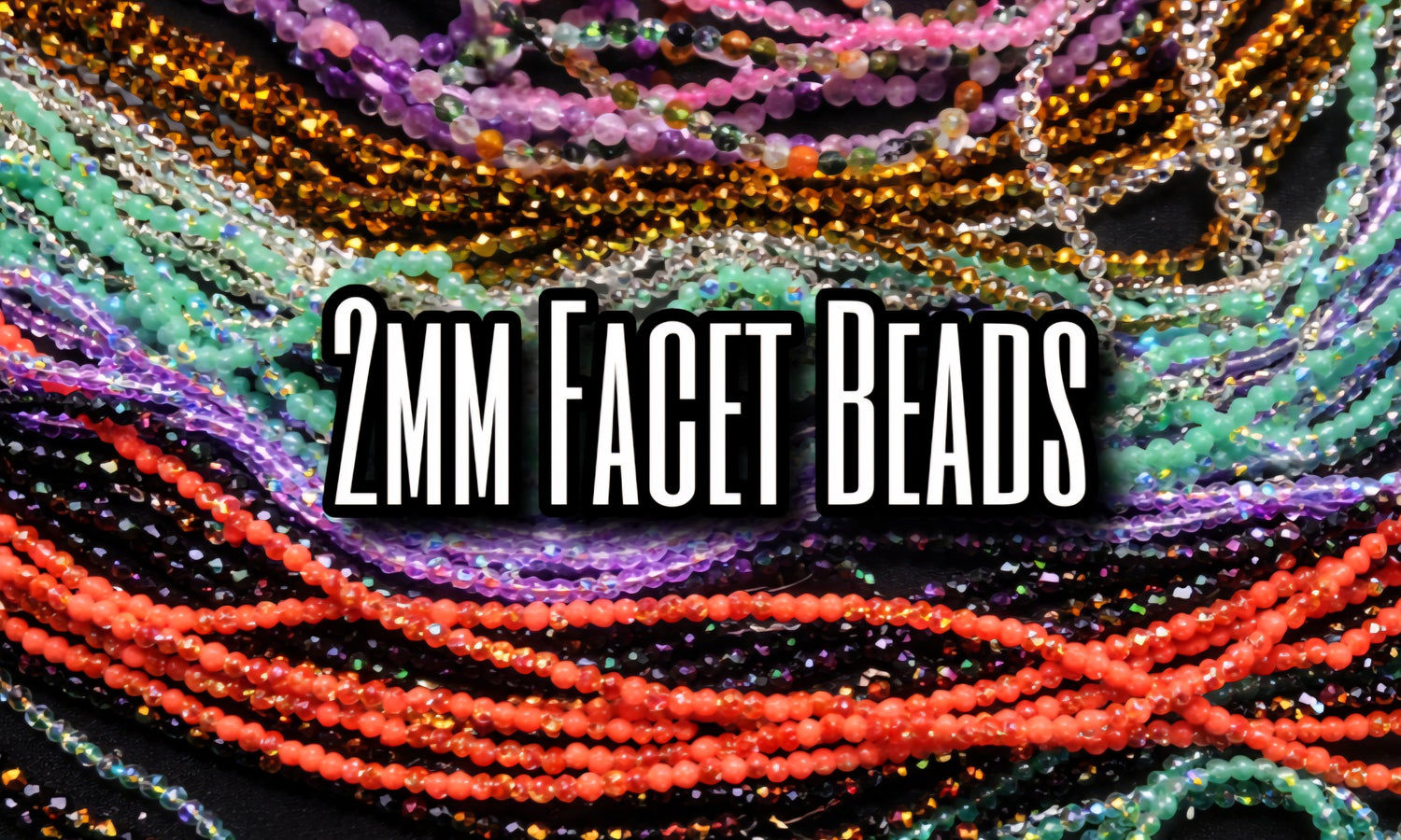 2mm Beads - Faceted