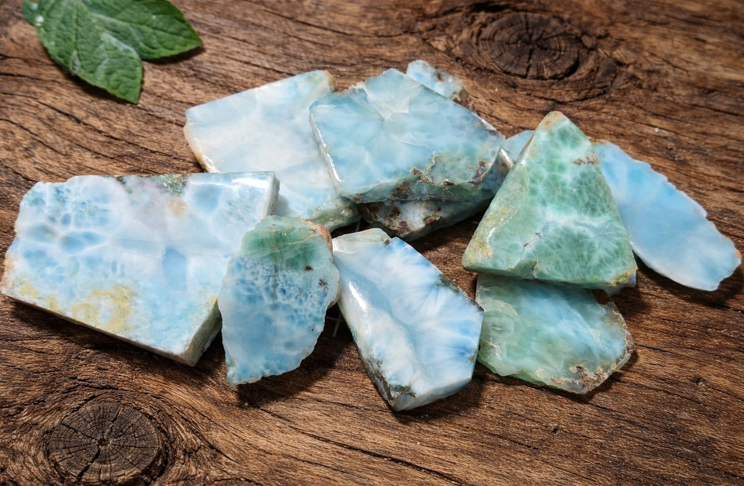 Larimar Slices