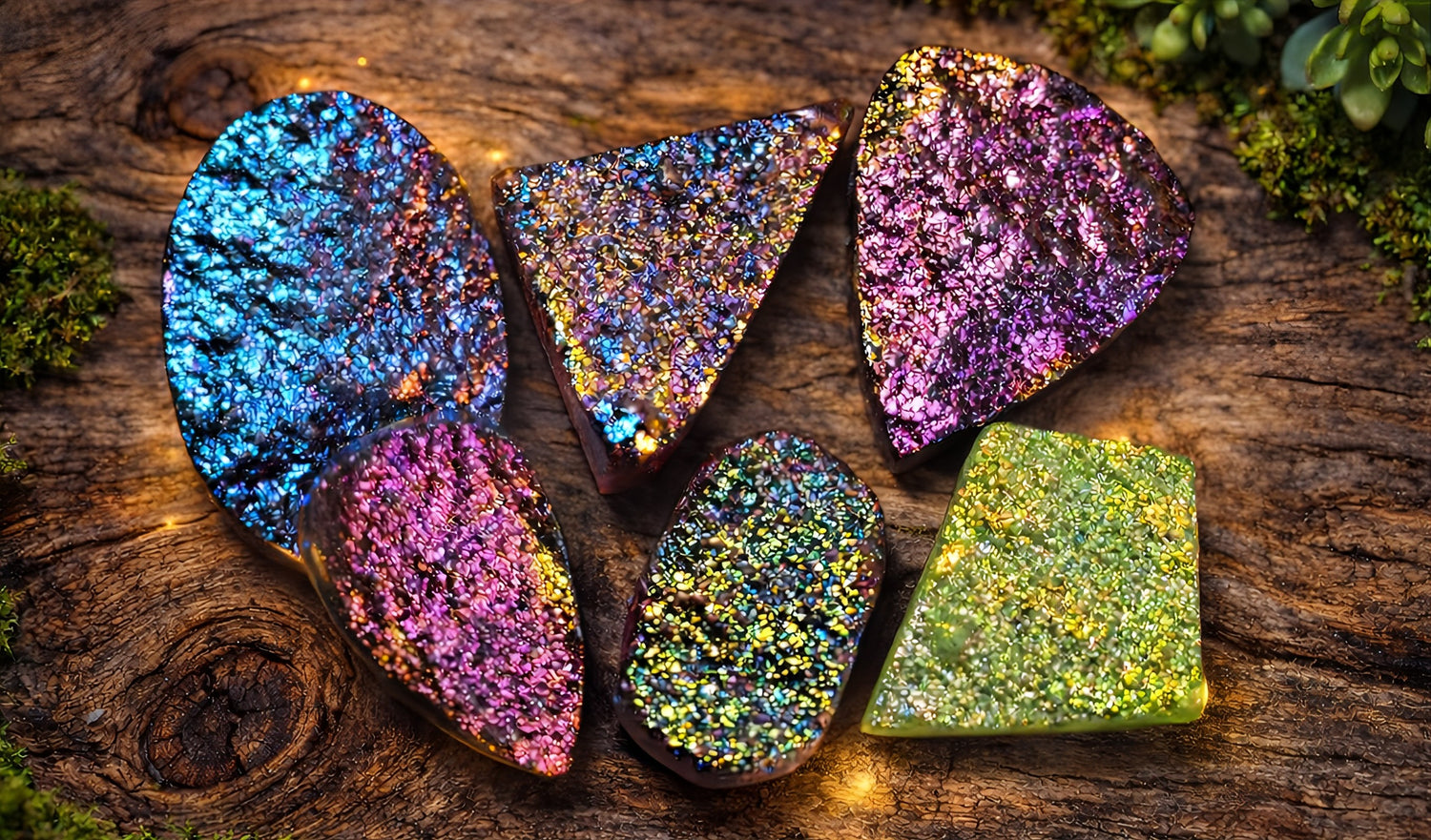 Titanium Druzy