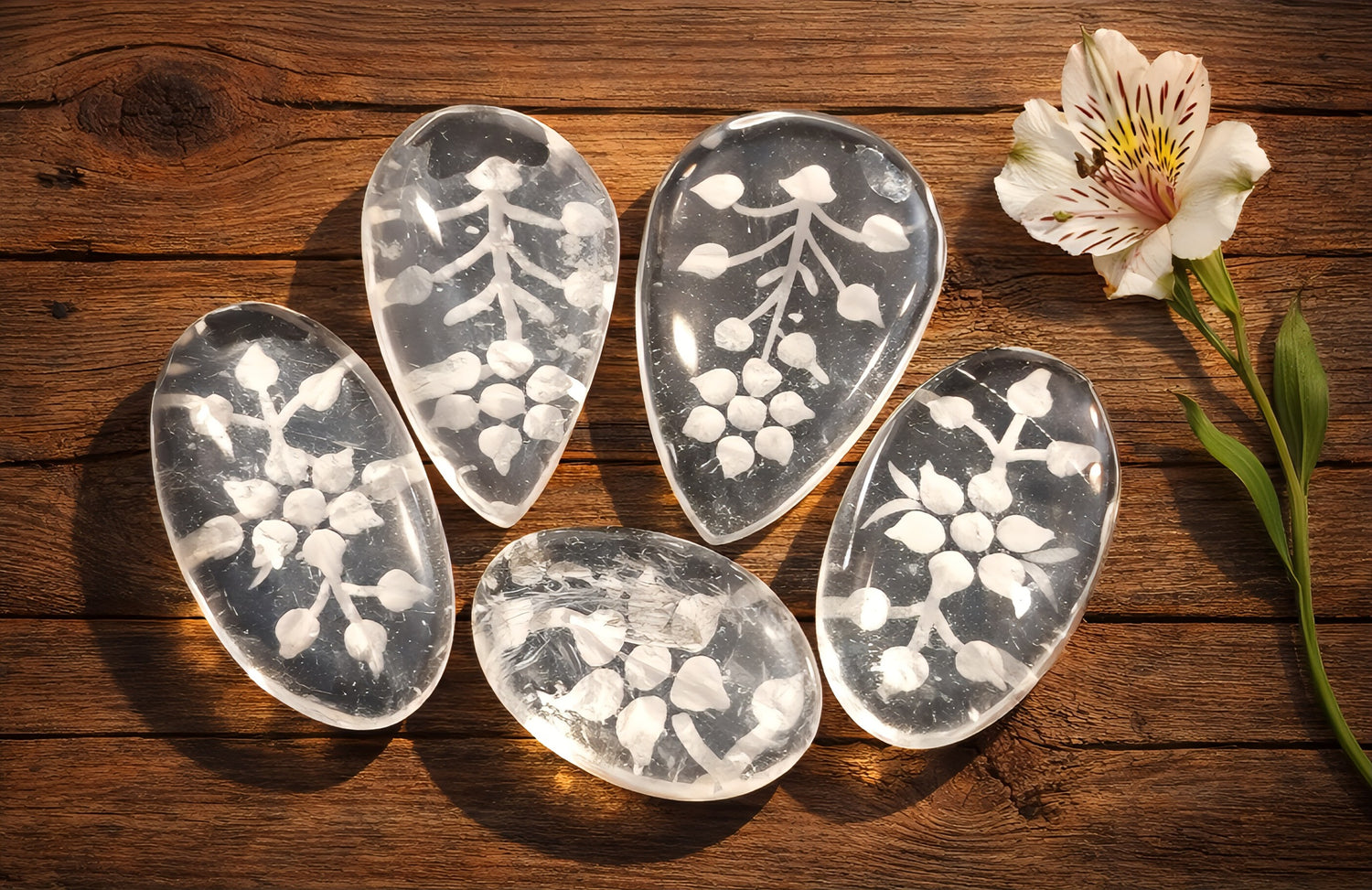 Engraved Crystal Quartz