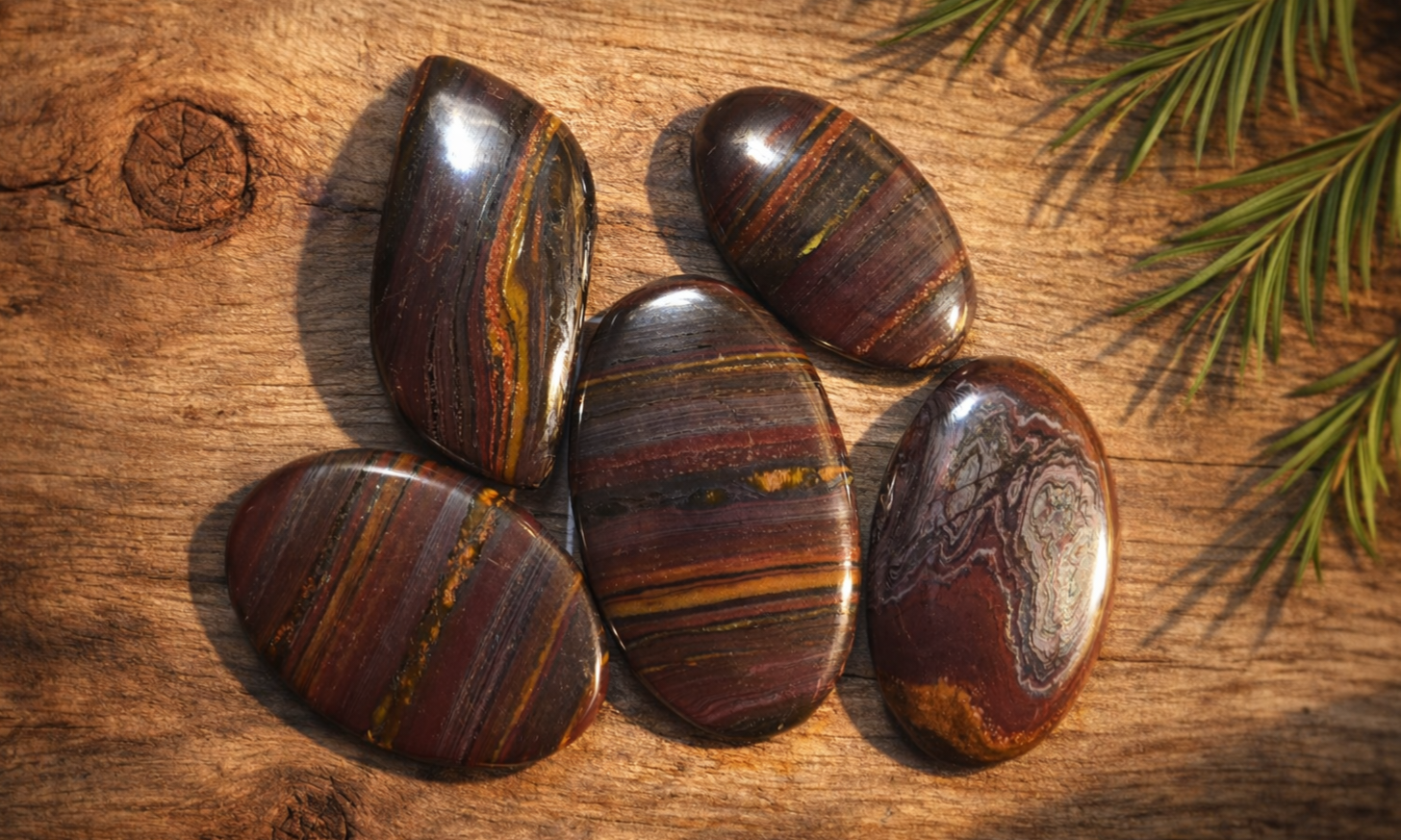 Iron Tiger Eye - Natural Composite