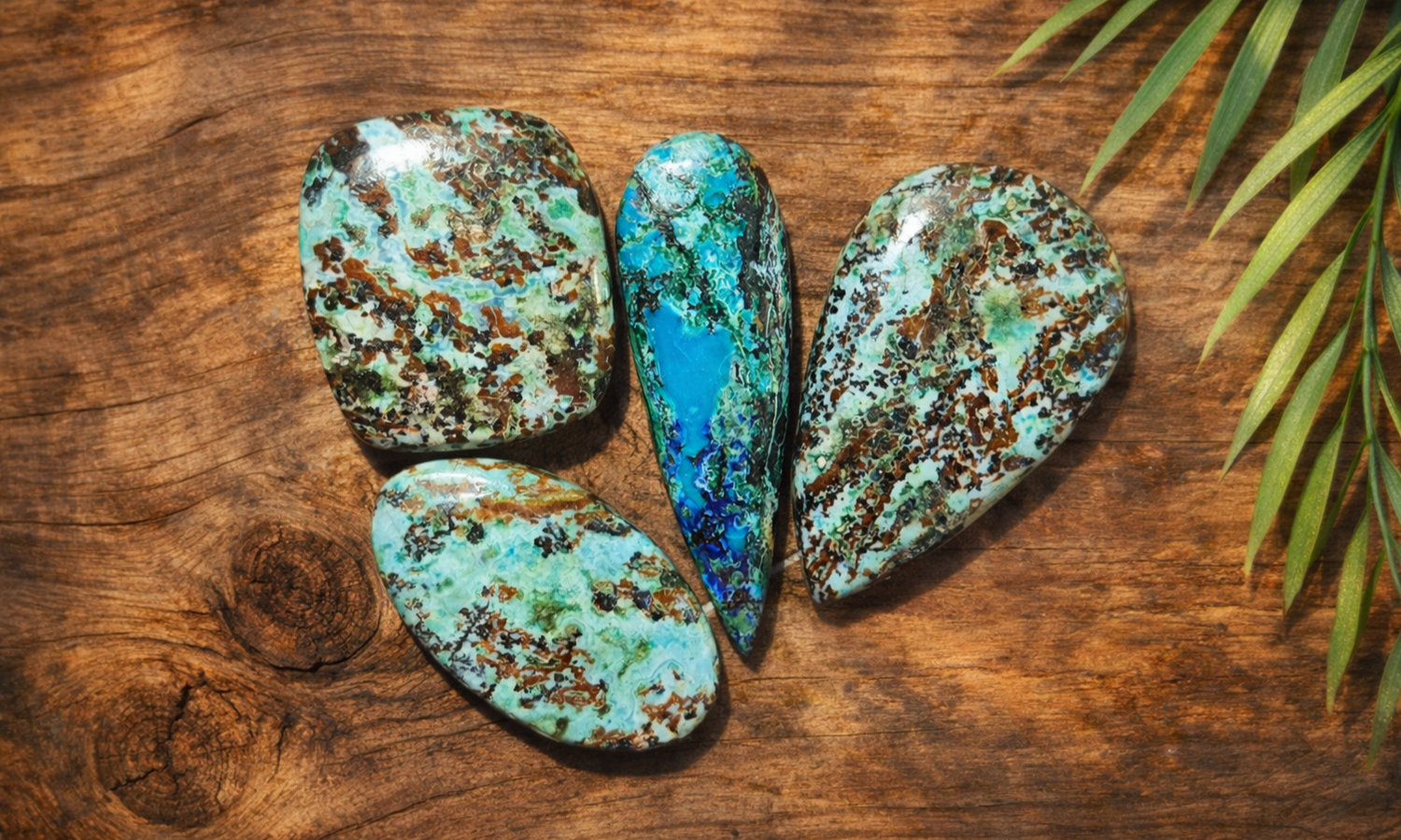 Chrysocolla Turquoise - Unique Design