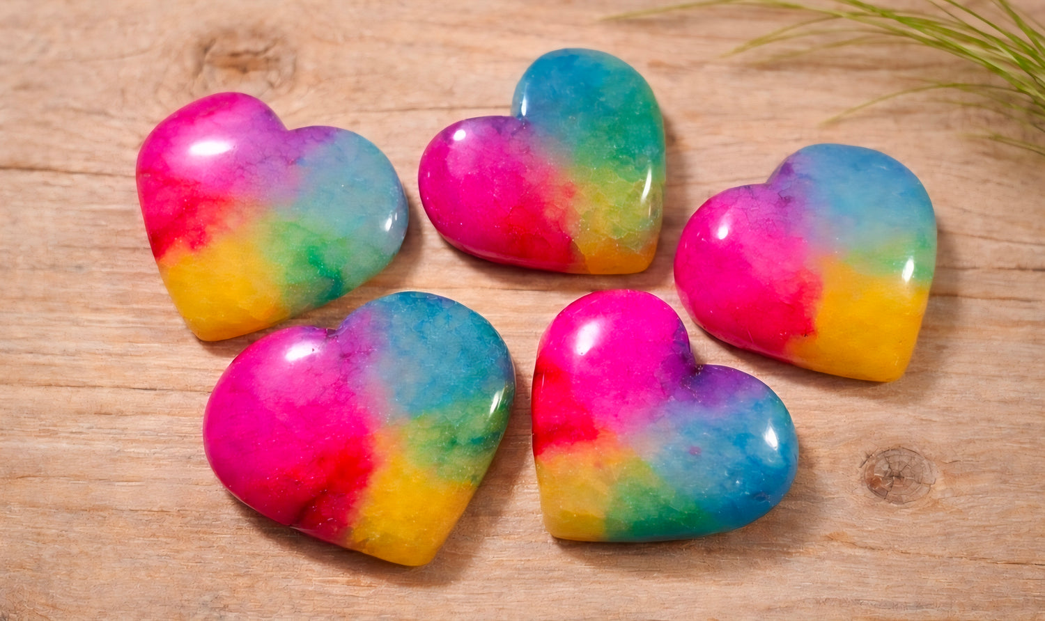 Solar Quartz Hearts