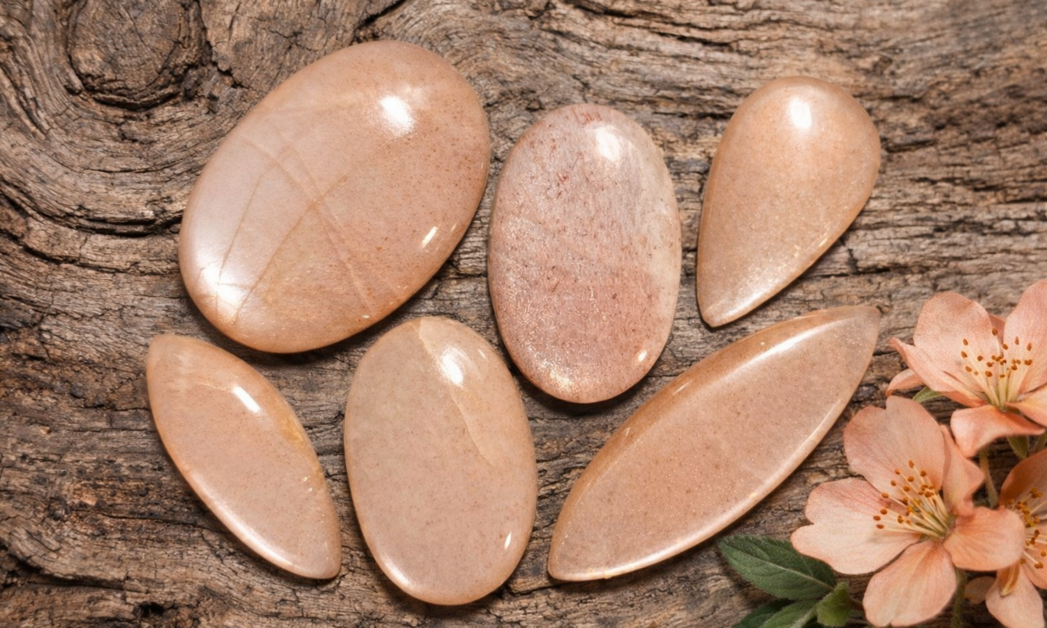 Peach Moonstone