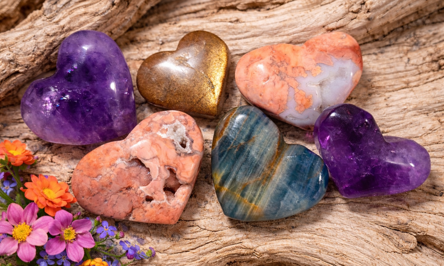 Hearts - 3D Carved – Yogi Designs