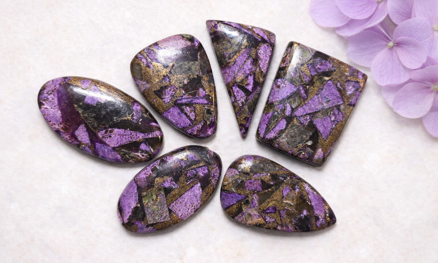 Copper Stichtite Mosaic