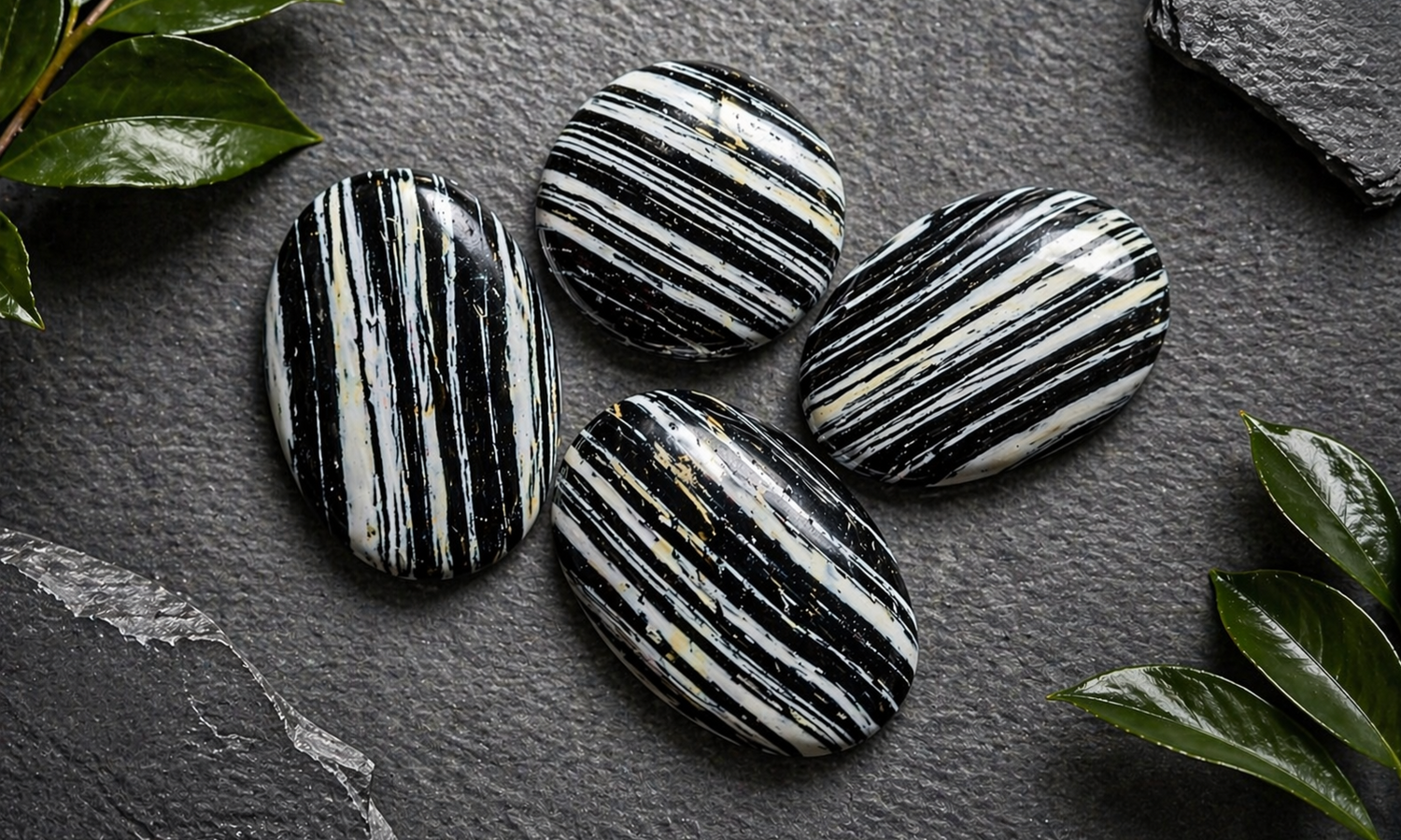 Leaf Jasper Cabochons