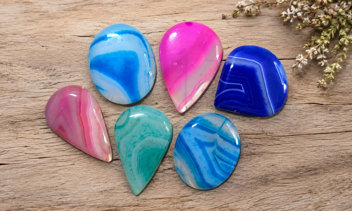 Botswana Agate Cabochons