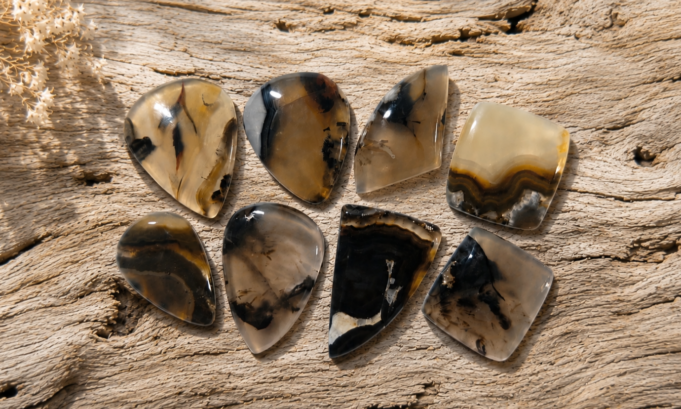 Montana Agate Cabochons