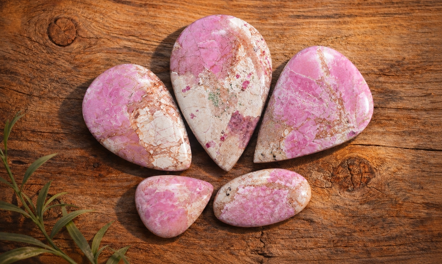 Cobalt Calcite Cabochons