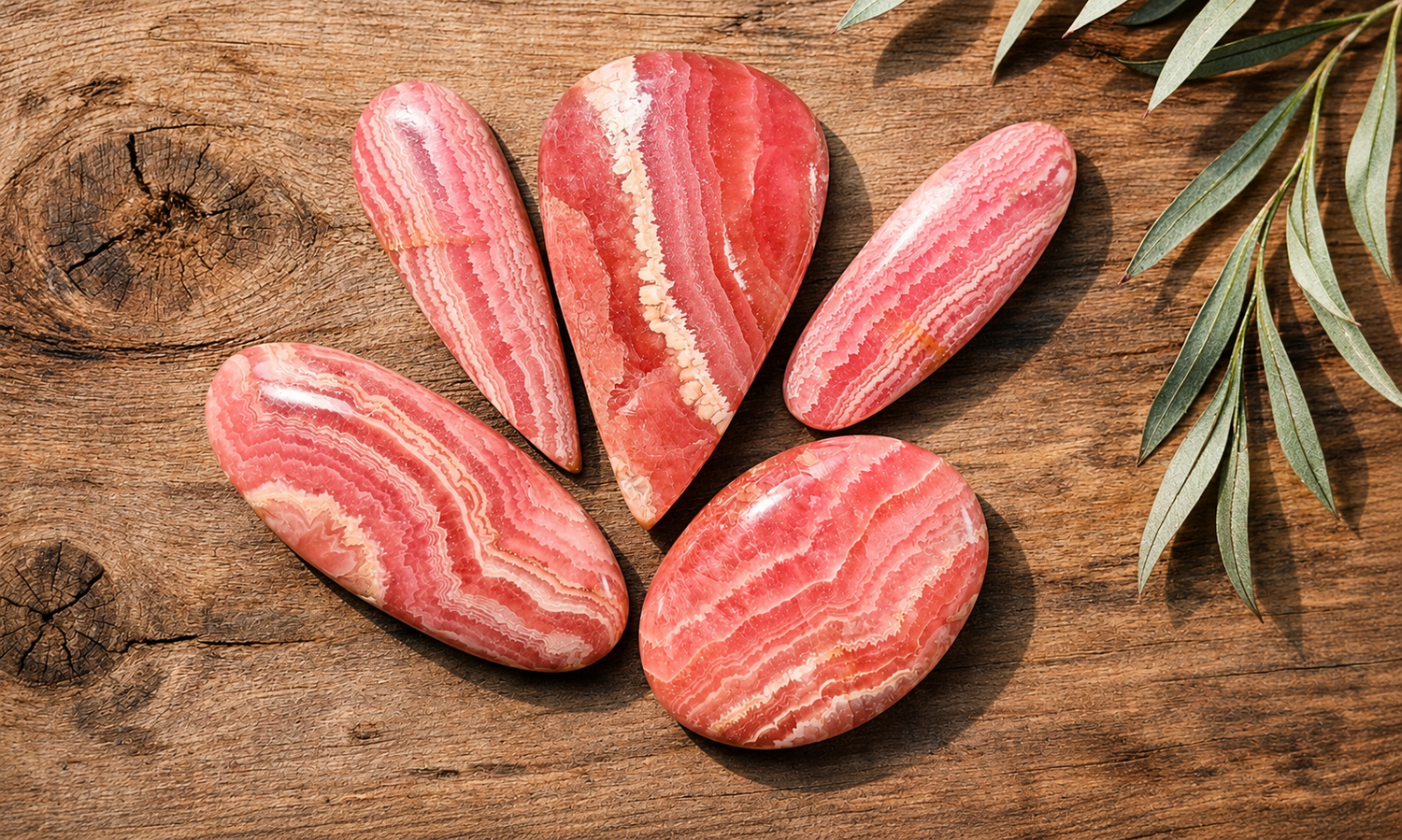 Rhodochrosite Cabochons
