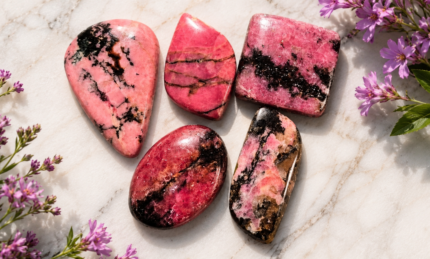 Rhodonite Cabochons