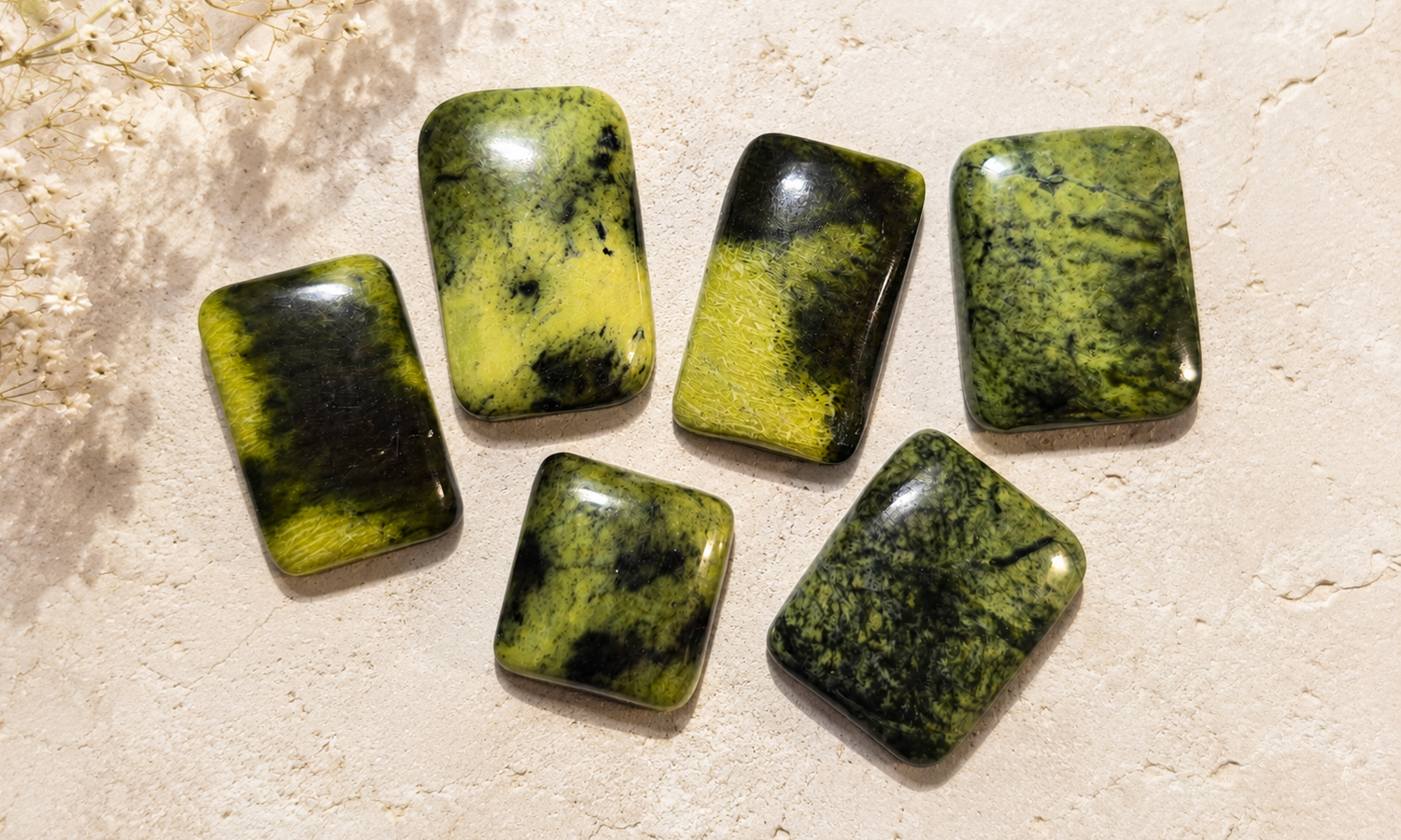 Cheetah Jasper Cabochons