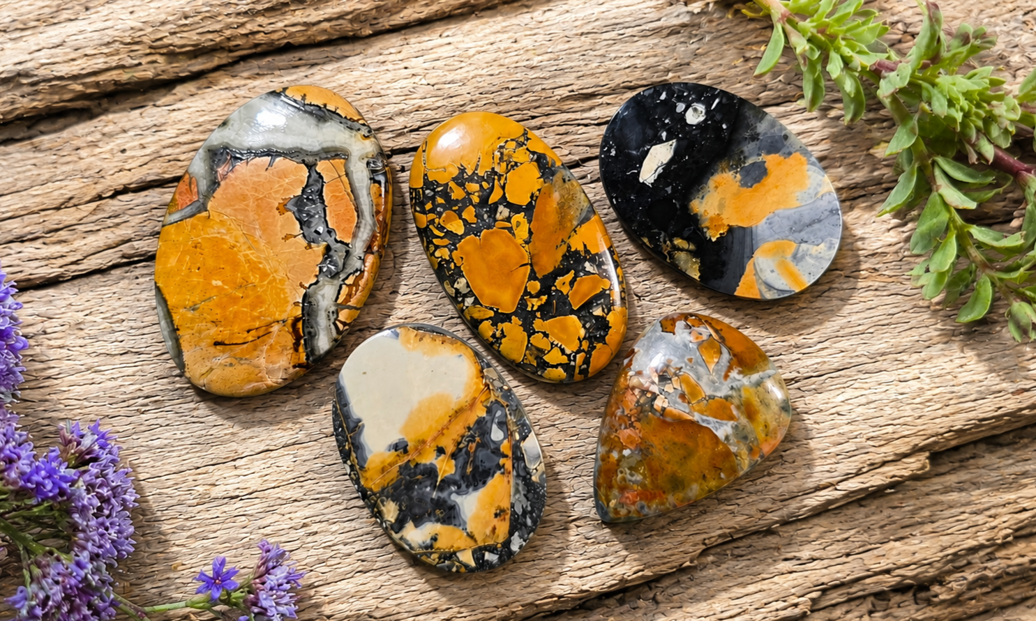 Maligano Jasper Cabochons