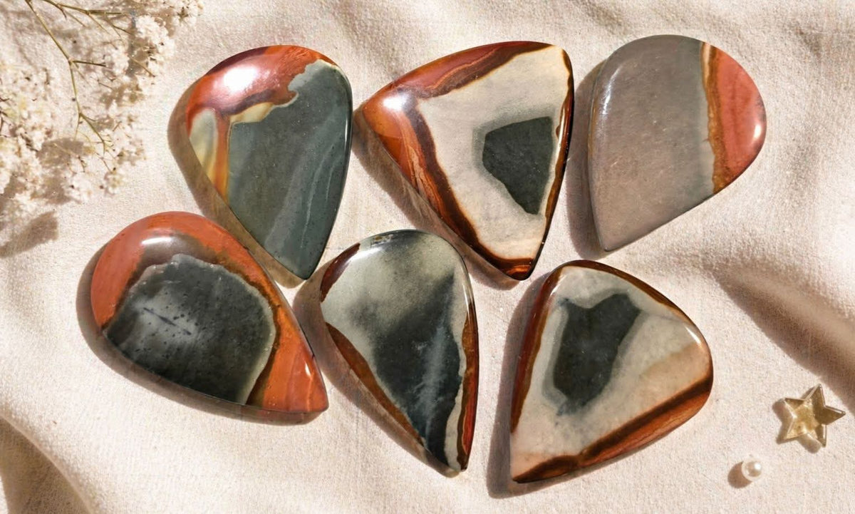Polychrome Jasper Cabochons