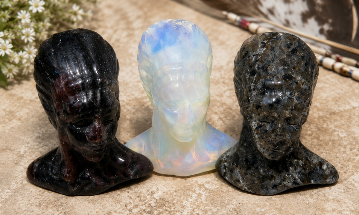 Indian Head Carvings