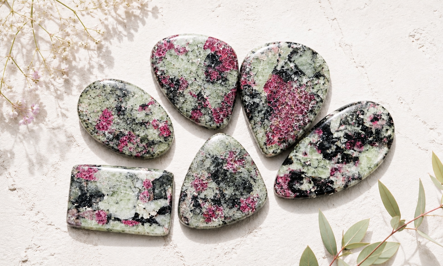Eudialyte Cabochons