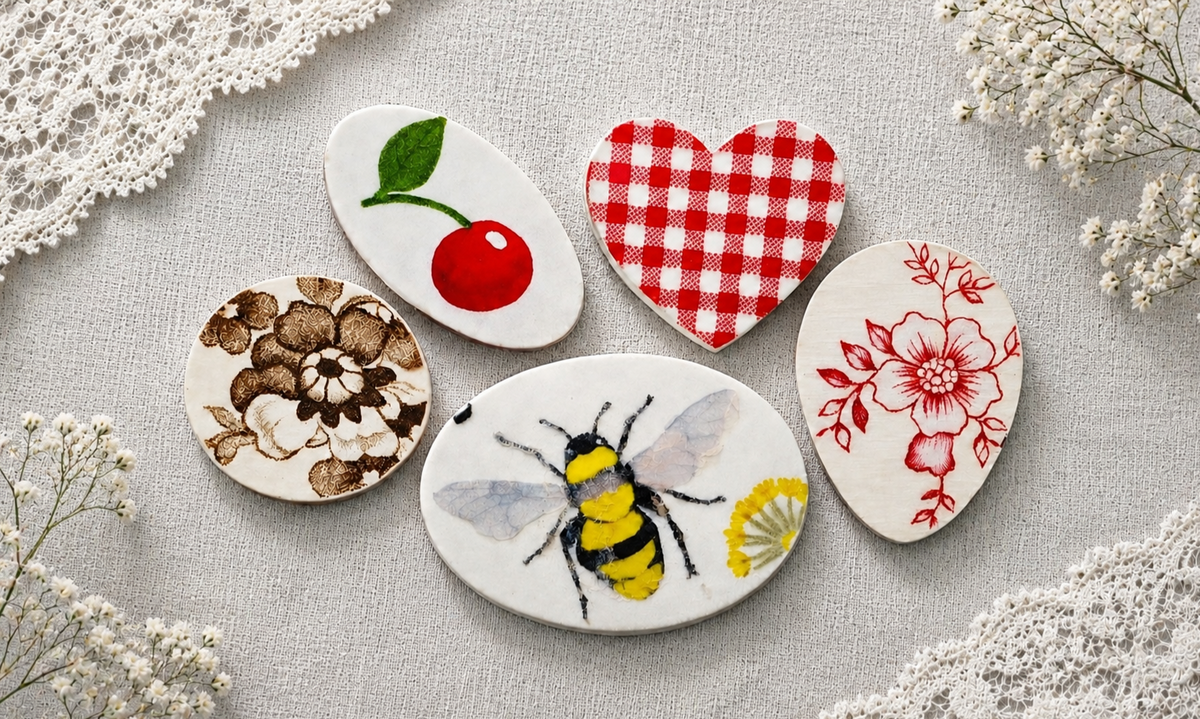 Vintage China Cabochons