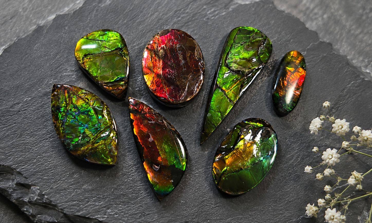Ammolite Cabochons