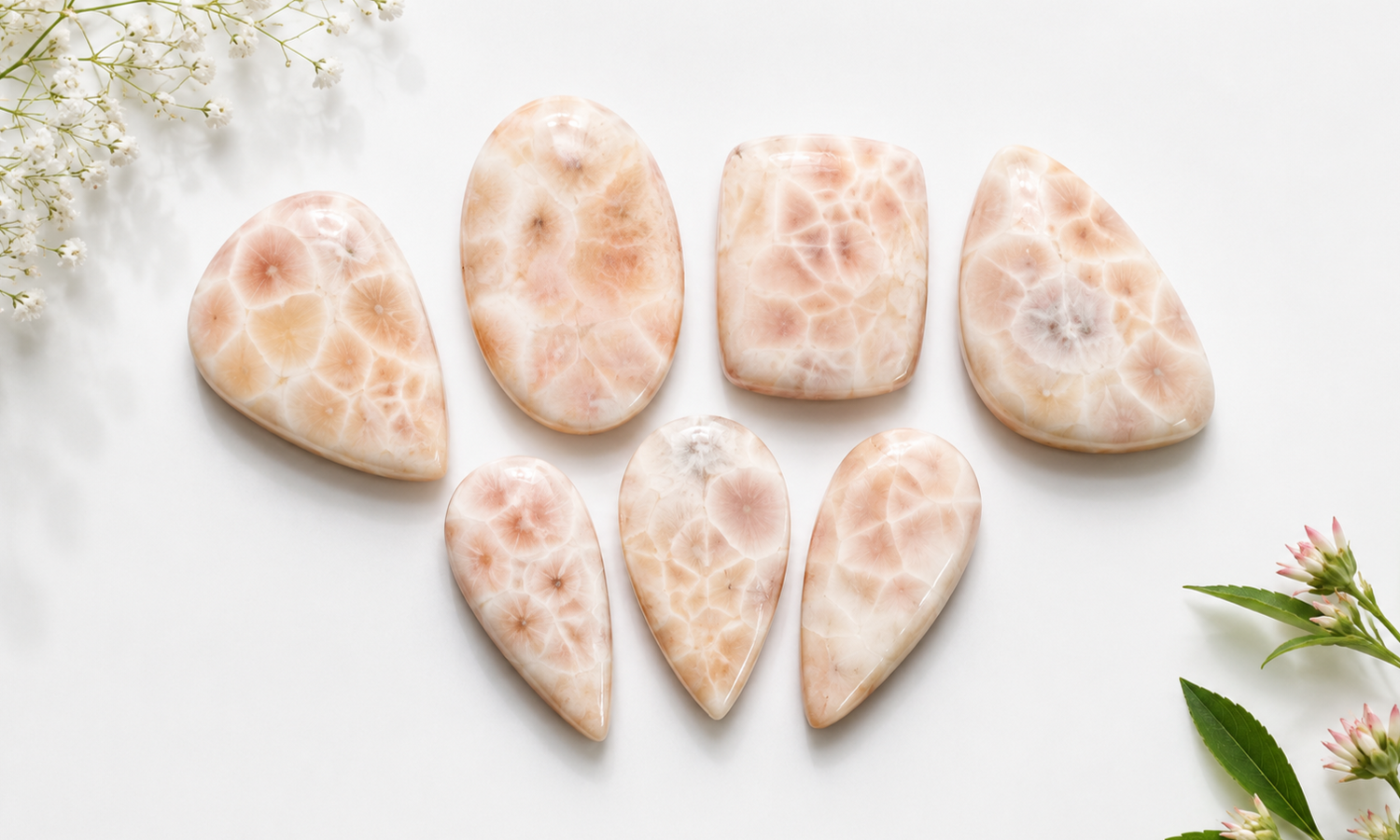 Thomsonite Cabochons