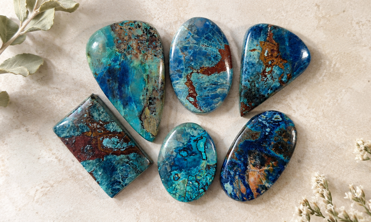 Azurite Cabochons